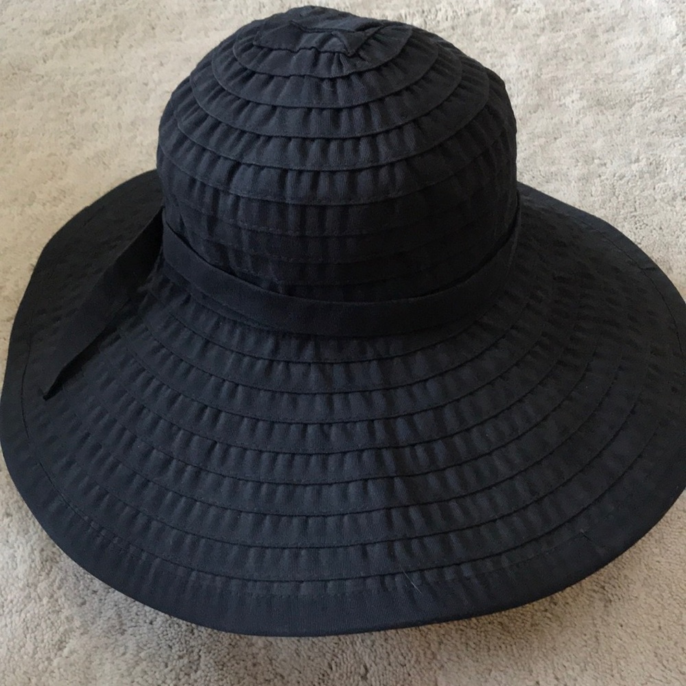 San Diego Hat Co ribbon wide brim sun hat